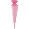 Goldbuch bolsa escolar artesanal 50 cm cierre de fieltro de color rosa