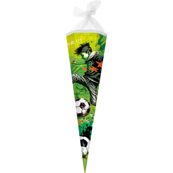 Goldbuch cono escolar 85cm hexagonal futbolista verde