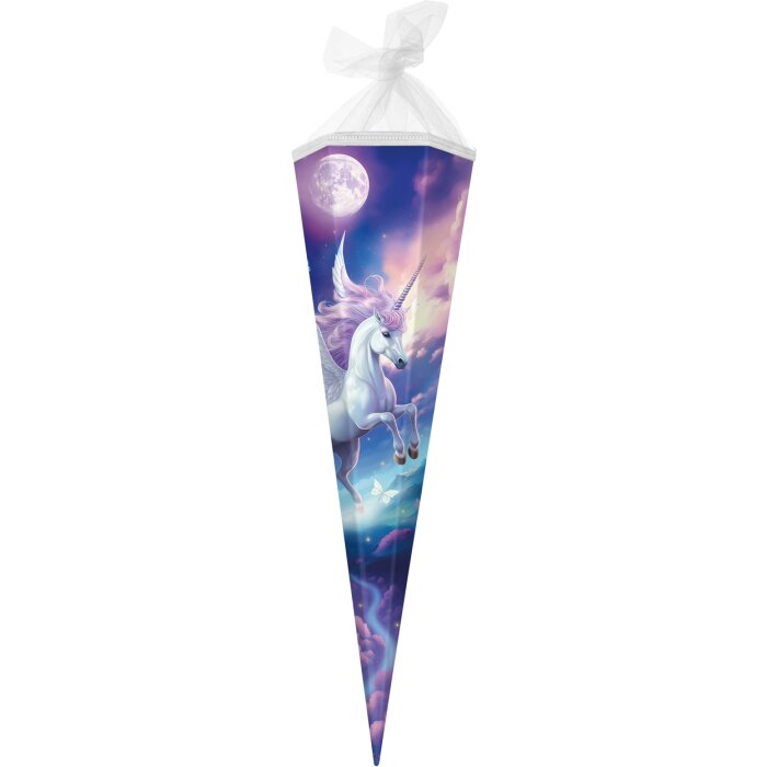 Goldbuch cono escolar 85cm hexagonal unicornio morado Diana