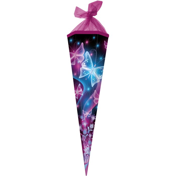 Goldbuch cono escolar 85cm hexagonal mariposa rosa