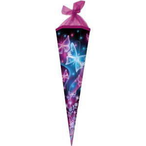 Goldbuch cono escolar 85cm hexagonal mariposa rosa