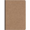Cuaderno Clairefontaine AgeBag DIN A5 forrado de lino 96 hojas tabaco
