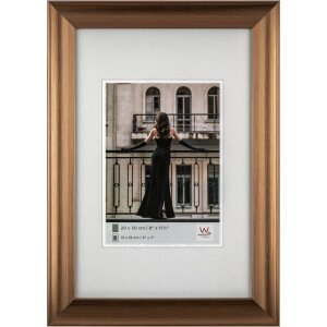 Marco de diseño Walther Venecia 40x50 cm bronce