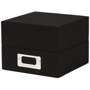 HNFD Caja de fotos de lino Sawala 700 fotos 10x15 cm con separadores