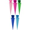 Goldbuch craft bolsa escolar 50 cm fieltro cierre azul verde claro rosa rosa