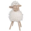 Clayre & Eef 65274 Decoración Oveja 16x16x30 cm Blanco