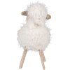 Clayre & Eef 65274 Decoración Oveja 16x16x30 cm Blanco