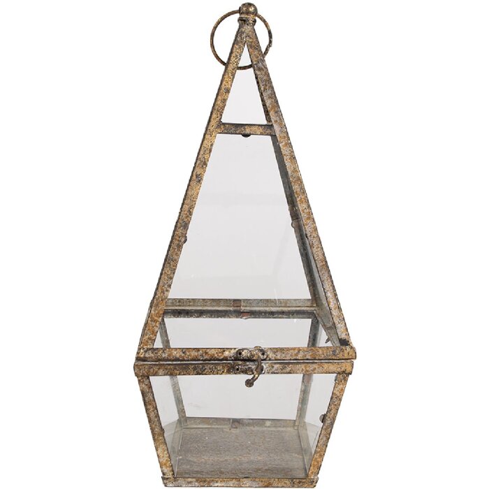 Clayre & Eef 65277 Farol 19x19x45 cm Marrón