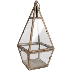 Clayre & Eef 65277 Farol 19x19x45 cm Marrón