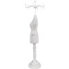 Clayre & Eef 65309 Joyero 12x12x39 cm Blanco