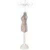 Clayre & Eef 65311 Joyero 12x12x39 cm Beige Blanco