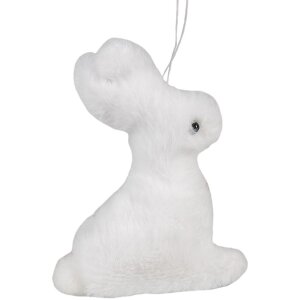 Clayre & Eef Colgante Joyería Conejo Blanco...