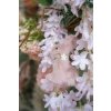 Clayre & Eef 65351 Colgante decorativo conejo 7x3x10 cm Rosa