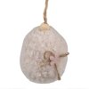 Clayre & Eef 65356 Huevo colgante decorativo Ø 5x7 cm Beige