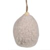 Clayre & Eef 65356 Huevo colgante decorativo Ø 5x7 cm Beige