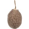 Clayre & Eef 65357 Huevo colgante decorativo Ø 5x7 cm Marrón