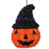 Clayre & Eef 65502 Decoración mural Calabaza 34x3x22 cm Naranja