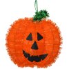 Clayre & Eef 65503 Decoración mural Calabaza 27x3x26 cm Naranja