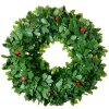 Clayre & Eef 65523 Corona de Navidad Verde Ø 40x6 cm