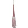Clayre & Eef 65612 Colgador Decorativo Rosa Enano 6x6x48 cm