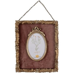 Clayre & Eef 2F1052 Marco de fotos 23x3x28 cm / 10x15...
