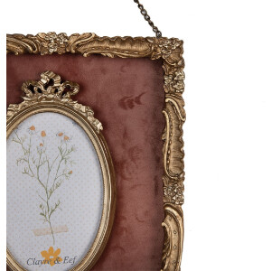 Clayre & Eef 2F1052 Marco de fotos 23x3x28 cm / 10x15...