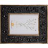 Clayre & Eef 2F1066 Marco de fotos 23x2x28 cm / 13x18 cm Color negro dorado