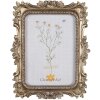 Clayre & Eef 2F1072 Marco de fotos 19x2x24 cm / 13x18 cm Color oro