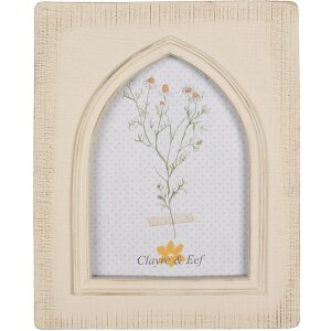 Clayre & Eef 2F1078 Marco de fotos Beige 20x2x25cm...