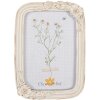 Clayre & Eef 2F1079 Marco de fotos 14x2x19 cm / 10x15 cm Beige