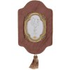 Clayre & Eef 2F1084 Marco de fotos 21x2x32 cm / 10x15 cm Color oro rosa
