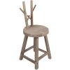 Clayre & Eef 5H0682 Mesa para plantas 30x30x70 cm Marrón