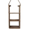 Clayre & Eef 5H0686 Estante de pared 28x16x59 cm Marrón