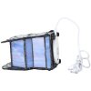 LumiLamp 5LL-6340 Lámpara de mesa Tiffany mariposa 15x8x13 cm (LED) Azul
