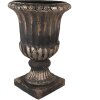 Clayre & Eef 5MG0024 Maceta Decoración Marrón Negro Ø 49x72 cm