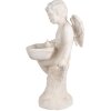 Clayre & Eef 5MG0028 Ángel Decoración Blanco 43x43x75 cm