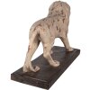 Clayre & Eef 5MG0029 Decoración León 55x23x40 cm Beige Marrón
