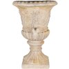 Clayre & Eef 5MG0032 Macetero de pared Beige 54x27x76 cm