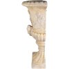 Clayre & Eef 5MG0032 Macetero de pared Beige 54x27x76 cm