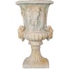 Clayre & Eef 5MG0033 Macetero de pared Beige 47x23x77 cm para una decoración con estilo