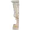 Clayre & Eef 5MG0033 Macetero de pared Beige 47x23x77 cm para una decoración con estilo