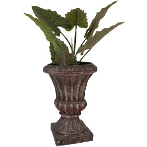 Clayre & Eef 5MG0037 Maceta decorativa 40x40x52 cm Marrón