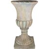 Macetero Verde Beige Clayre & Eef 5MG0038 44x44x75 cm Decoración