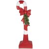 Clayre & Eef 5PR0127 Decoración Bastón de Caramelo 35x23x100 cm Rojo Blanco
