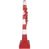 Clayre & Eef 5PR0127 Decoración Bastón de Caramelo 35x23x100 cm Rojo Blanco