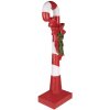 Clayre & Eef 5PR0127 Decoración Bastón de Caramelo 35x23x100 cm Rojo Blanco