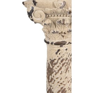 Clayre & Eef 5PR0134 Candelero 16x16x63 cm Beige Marrón