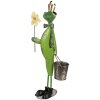 Clayre & Eef 5Y1218 Decoración Rana 29x15x67 cm Verde