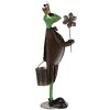 Clayre & Eef 5Y1218 Decoración Rana 29x15x67 cm Verde