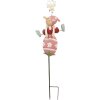 Clayre & Eef 5Y1223 Enanito de jardín 24x7x84 cm Rosa